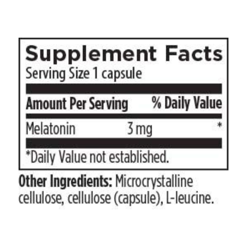 Melatonin Supplement Facts