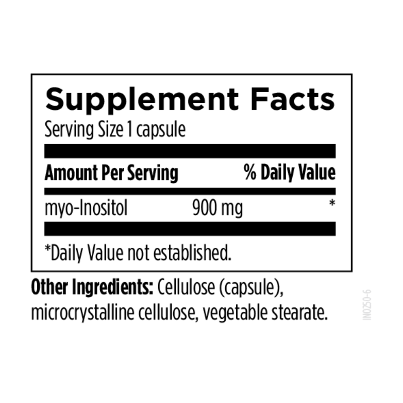 Inositol Supplement Facts
