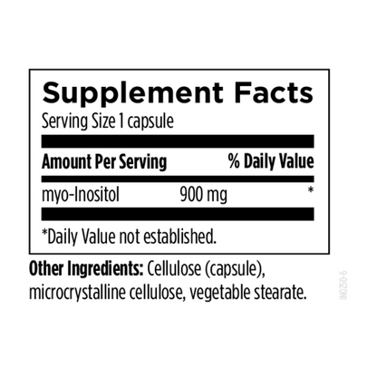 Inositol Supplement Facts