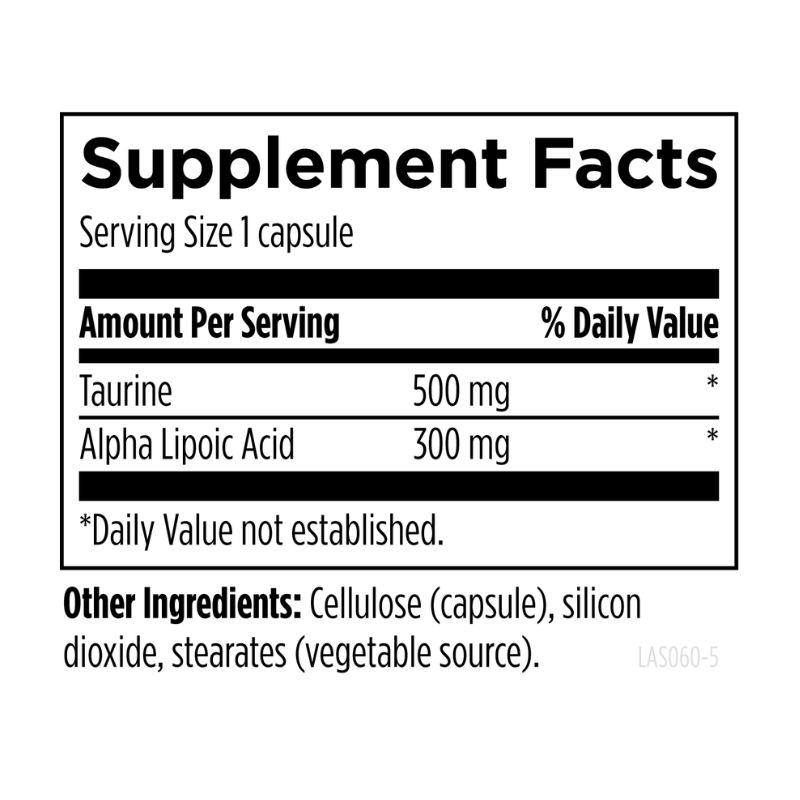 Lipoic Acid Supreme Supplement Facts