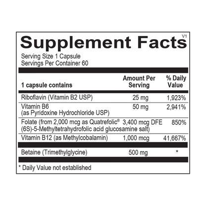 Methyl CpG Supplement Facts