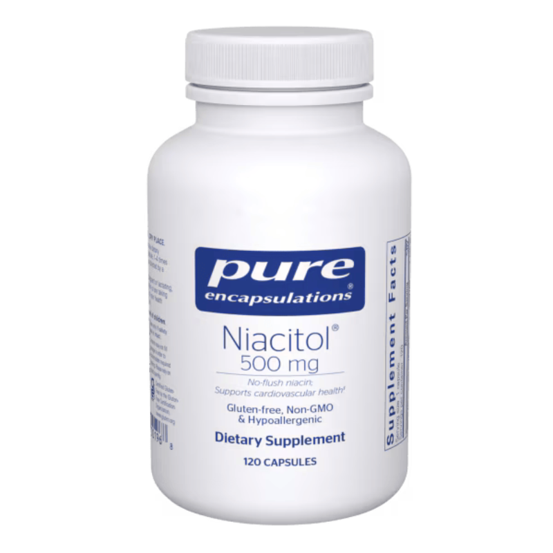 Niacitol (no-flush niacin) 500mg 120's