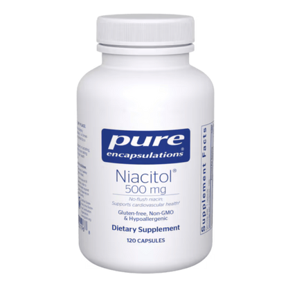 Niacitol (no-flush niacin) 500mg 120's