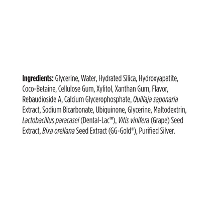 PerioBiotic PerioBiotic™ Silver Lemon Supplement Facts