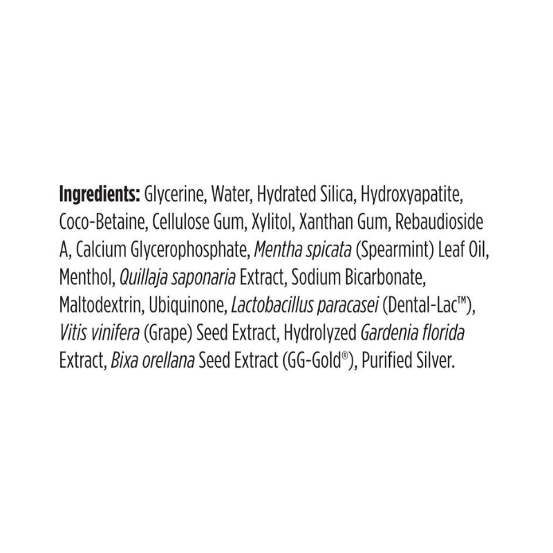 PerioBiotic PerioBiotic™ Silver Spearmint Supplement Facts