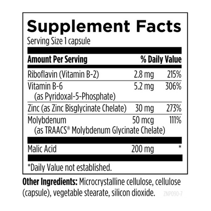 Zinc Supreme Supplement Facts